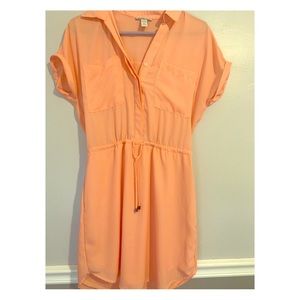 Charlotte Russe coral dress